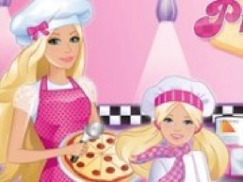Barbie gateste pizza
