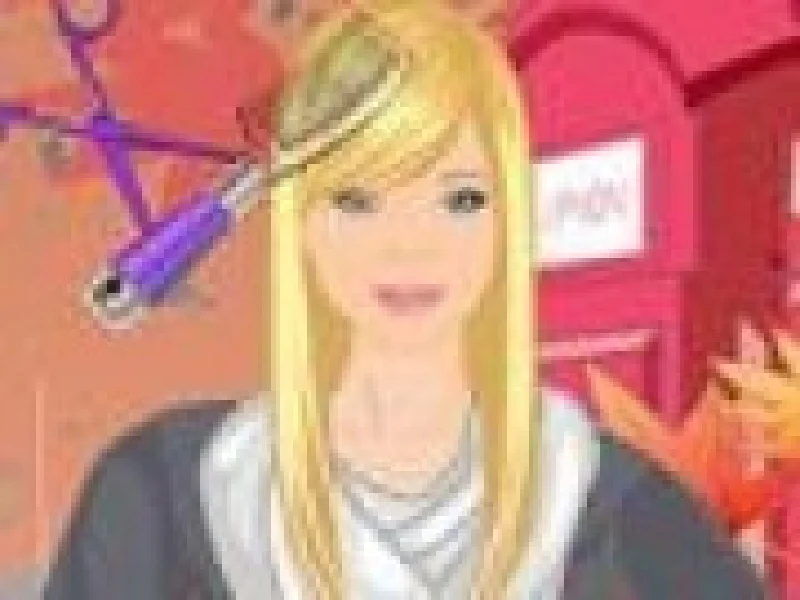 Barbie machiat si imbracat