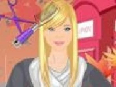 Barbie machiat si imbracat