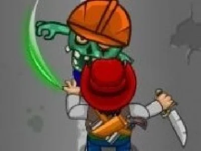 Bataie si impuscat zombie
