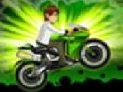 Ben 10 pe motocicleta