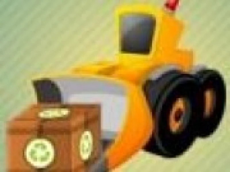 Buldozer de mutat cutii