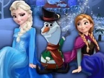 elsa si olaf omul de zapada