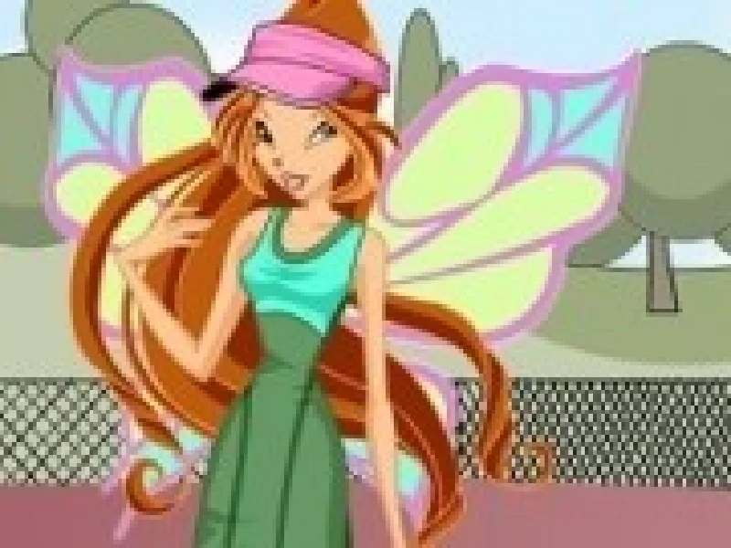 flora haine de tenis
