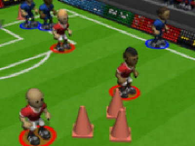 fotbal 3d cu dat la poarta