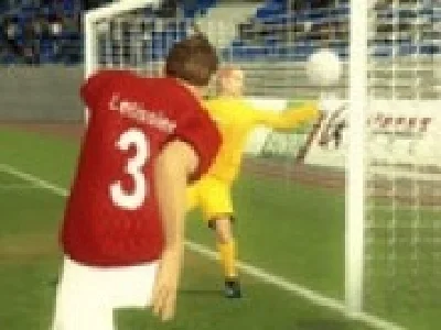 Fotbal 3d gol din centrare