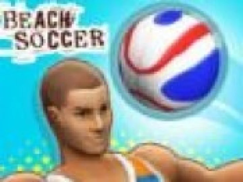 Fotbal 3D pe plaja