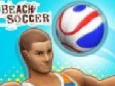 Fotbal 3D pe plaja