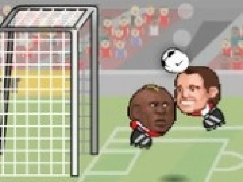fotbal cu capul si picior