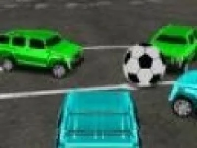 Fotbal cu masini 4x4