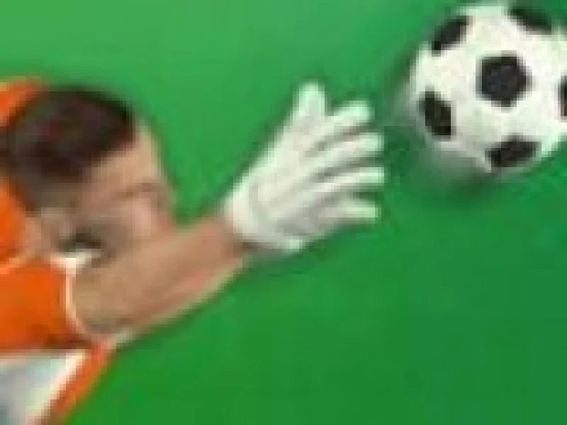 Fotbal in poarta