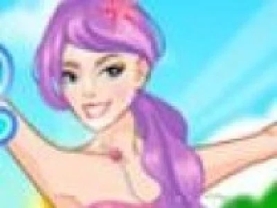 Imbraca barbie in costum de baie
