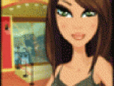 Imbracat barbie contratimp