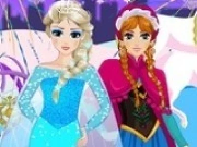 ana si elsa frozen de imbracat