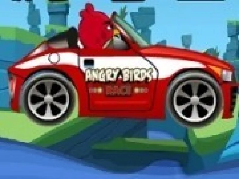 angry birds cu masini de curse