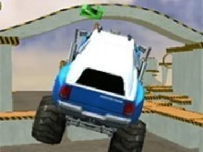 arena de monster truck 3d