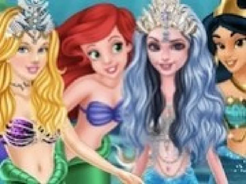 ariel printesa la petrecerea subacvatica