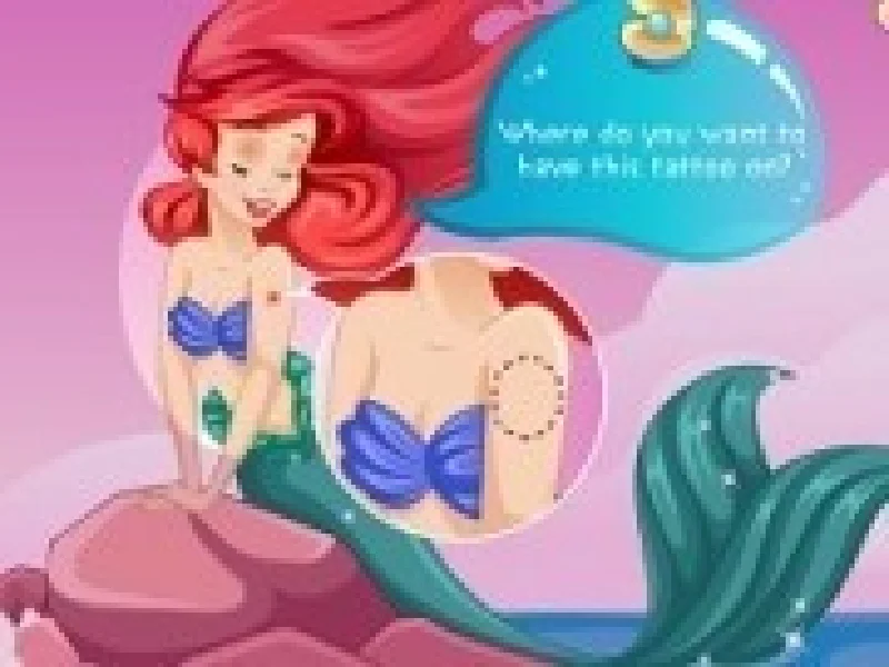 ariel se tatueaza frumos
