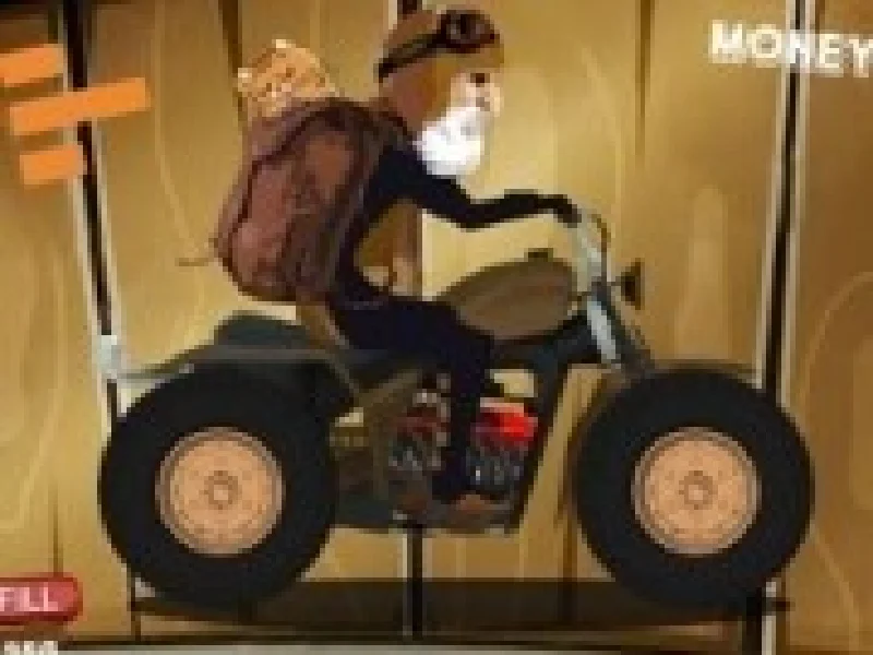 atv in curse de motorcross