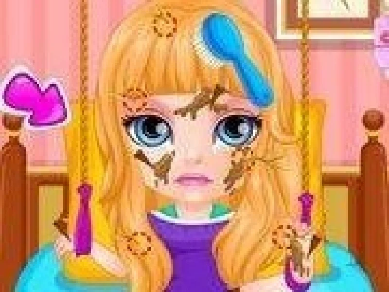 baby barbie de vindecat la doctor