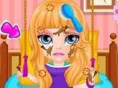 baby barbie de vindecat la doctor