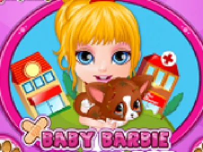 baby barbie ingrijeste animale