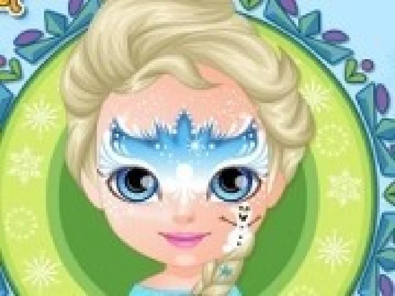 baby barbie machiat ca elsa