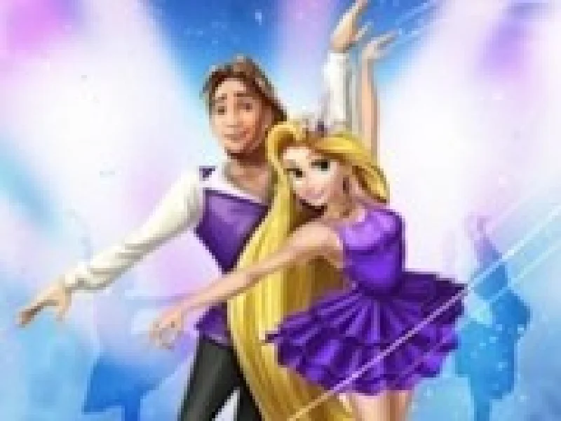 balerina rapunzel cu flynn