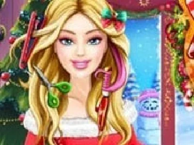 barbie coafuri de craciun