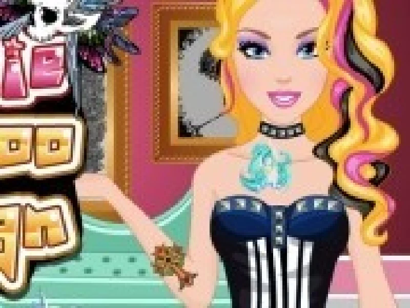 barbie coloreaza tatuaje