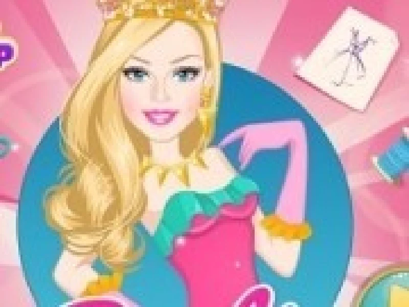 barbie creatoare de moda cu haine