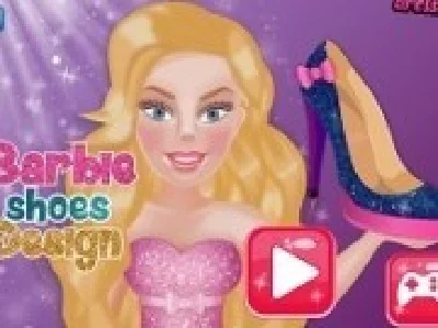 barbie creeaza design de pantofi