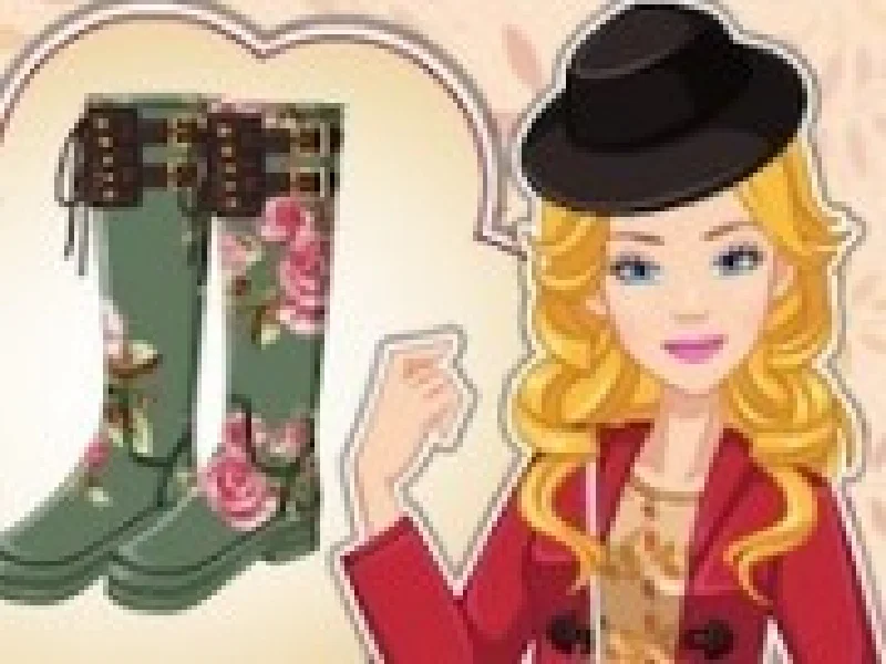 barbie designer de cizme pentru toamna