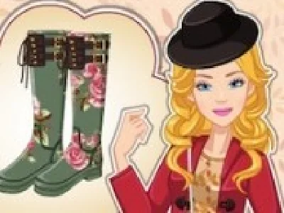 barbie designer de cizme pentru toamna