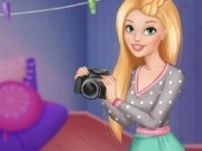 barbie fotograf pentru blog