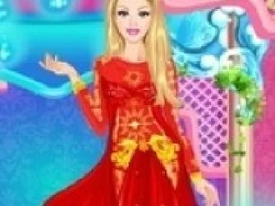 barbie imbracat haine regale