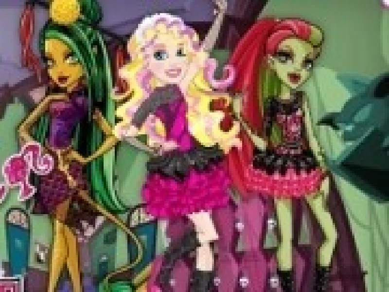 barbie in lumea monster high