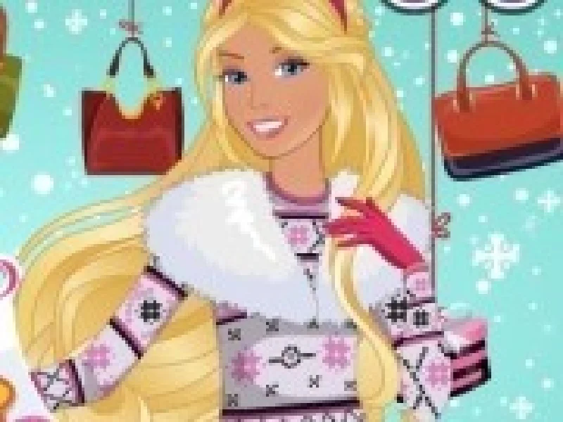 barbie in moda de iarna