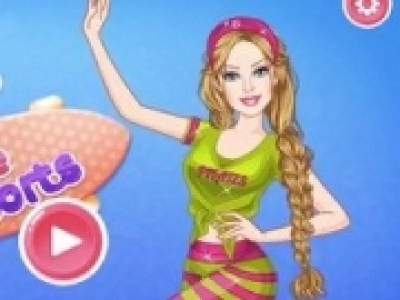 barbie iubeste sportul