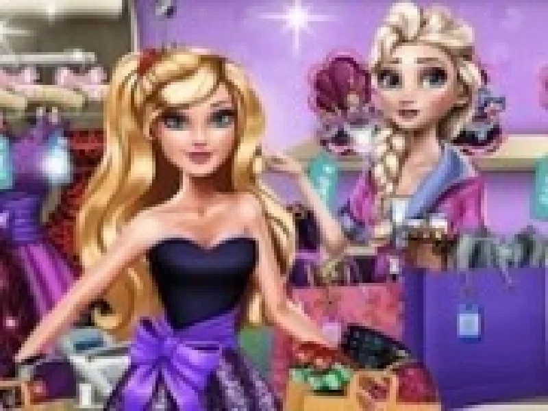 barbie la cumparaturi de moda
