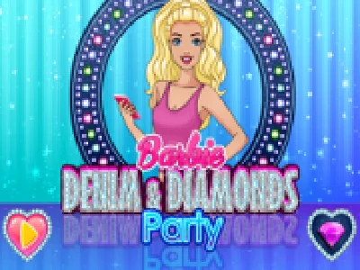 barbie petrecerea cu blugi si diamante