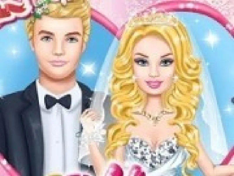 barbie pregatire de nunta