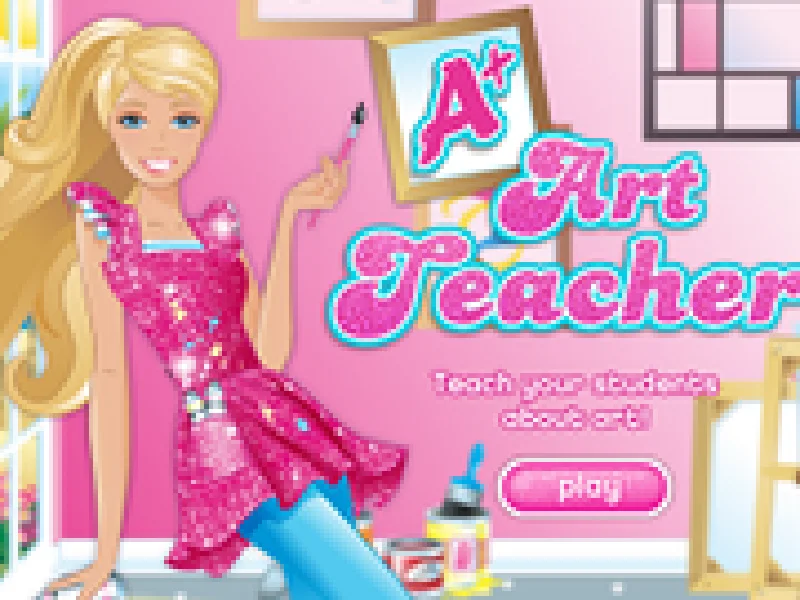 Barbie profesoara de arta