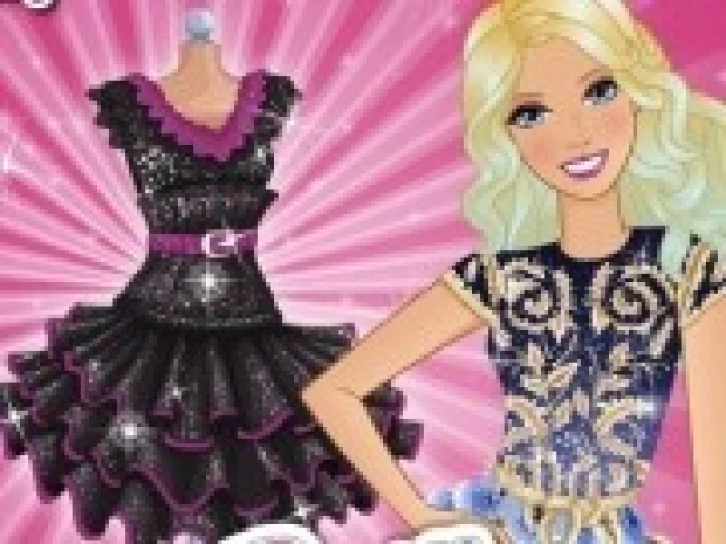 barbie rochia neagra preferata