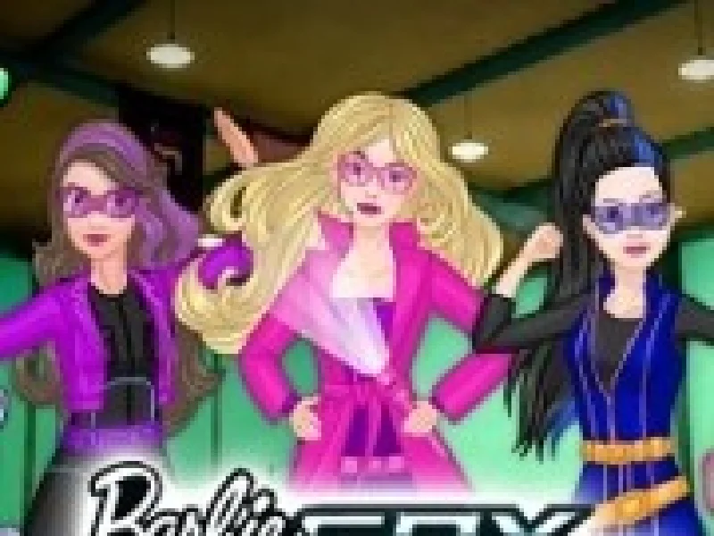 barbie si echipa de spioane in costumatie de spionaj