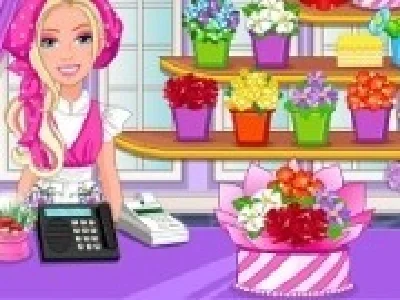 barbie si magazinul florarie