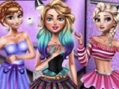 barbie si surorile frozen la competitia de dans