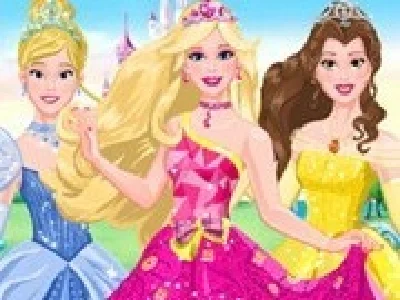 barbie transformare in printesa disney