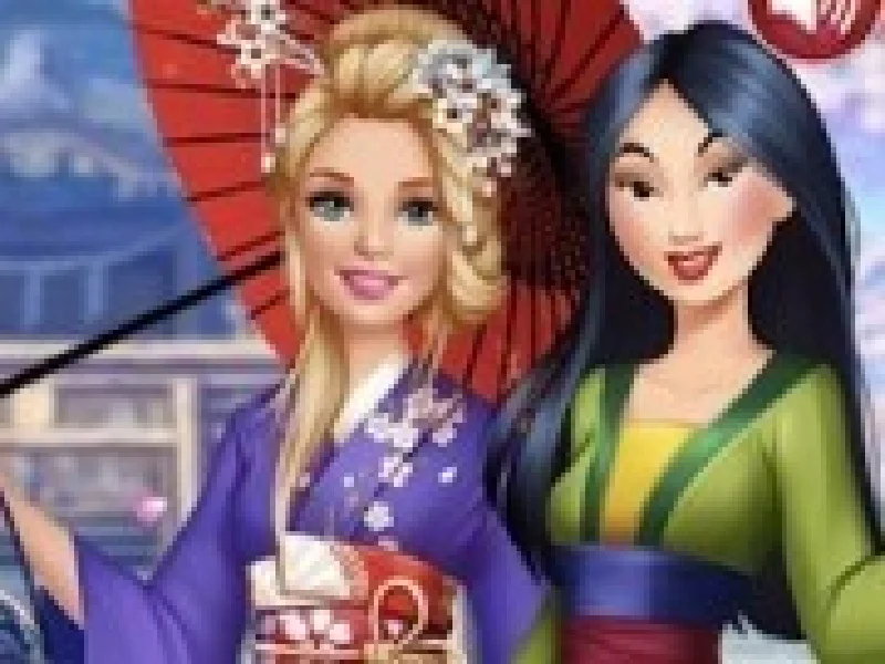 barbie vizita in regatul lui mulan