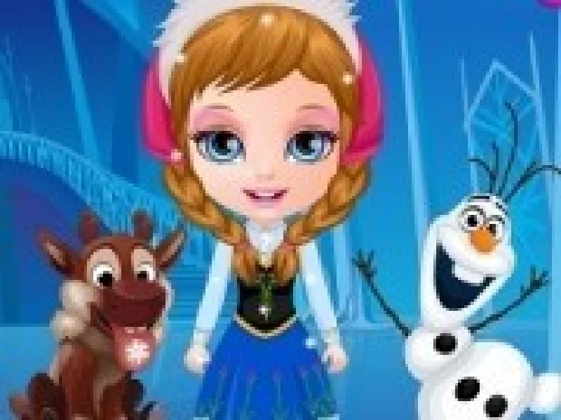 bebelusa barbie in costume frozen